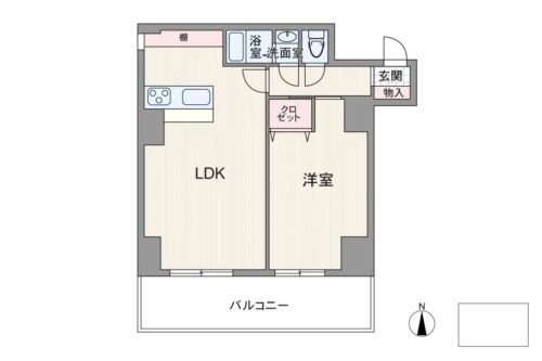 チサンマンション新大阪　8階