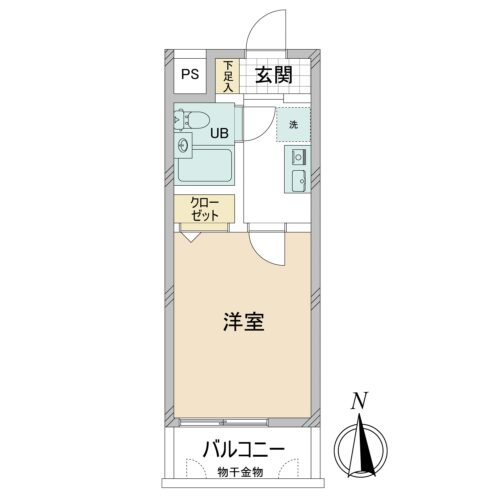 エスリード新大阪（3階）(間取)